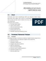 Pendekatan Dan Metodologi Pekerjaan