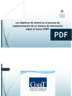 Los Objetivos de Control en El Proceso de Implementaciã N de Un Sistema de Informaciã N Segãºn El Marco COBIT