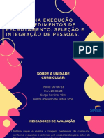 Auxiliar A Execução Dos Procedimentos de Recrutamento, Seleção e Integração de Pessoas.