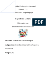 Reporte de Lectura Bisquerra