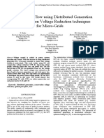 Optimal Power Flow Using Distributed Generation