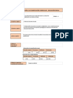 Ficha Del Plan de Monitoreo de La Planificación Curricular de Docentes de Educación Inicial - Junín - 2023