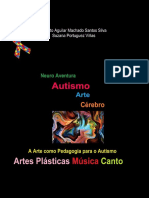 Livro Neuro Aventura Autismo, Arte, Cérebro. A Arte Como Pedagogia para o Austismo.