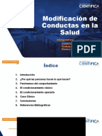 Seminario Psicología - Modificación de Conductas en La Salud