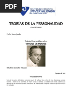 Analisis de Personal Id Ad VINICIUS de MORAES