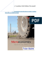 Microeconomics Canadian 14th Edition Mcconnell Test Bank