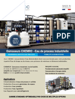 Osmoseurs CHEMRO - Eau de Process Industrielle: Skids