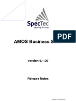 AMOS Business Suite Vrs. 9.1 Release Notes Rev2