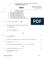 Be 2 Sem Applied Mathematics 2 Winter 2017