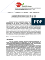 Influência de Fertilizante Orgânico (Chorume) Na Produção de Mudas de Mostarda