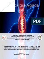 Presentación Cervicalgia