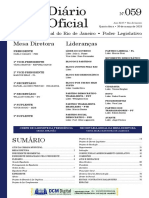 Mesa Diretora Lideranças: Sumário