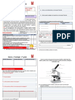 Ficha Indaga I 1° La Celula y El Microscopio