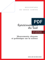 Epistemologies Du Sud Mouvements Citoyen