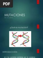 MUTACIONES