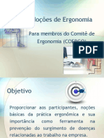 Treinamento Ergonomia