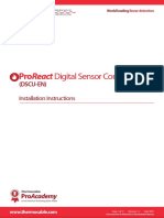 ProReact Digital Sensor Control Unit Installation Manual 2