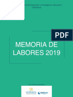 Memoria Labores 2019