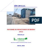 Informe Ambiental de Ruido - Mayo 2022