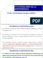 El Constitucionalismo de La Independencia