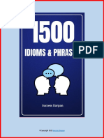 1500 Idiom Phrases (English) - Important