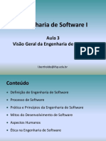 3-Visão Geral Da Engenharia de Software