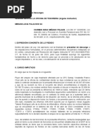 Escrito de Descargos Sra Miñano Pelaez