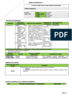 Sesión Tutoria I - 2 B