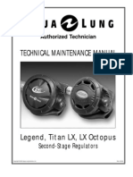 Aqualung Titan LX Repair Manual