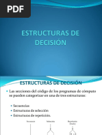 Estructuras de Decisiã N