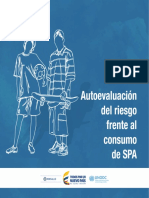 Autoevaluacion Del Riesgo Frente Al Consumo de SPA