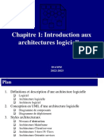 Chapitre 1 Introduction Aux Architectures Logicielles