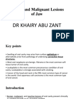 Benign and Malignant Lesions of Jaw