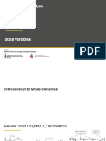 Ch.3.1 Introduction To State Variables