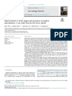 Rapid Transition To Fertile Magma and Promotion of Porphyry Mineralization. A Case Study From Don Javier Deposit