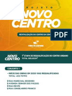 Apresentação Do Projeto 'Novo Centro' de Feira de Santana