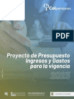 Presupuesto de Ingresos y Gastos 2023