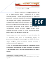 D11 T3 Ensaio de Estanqueidade