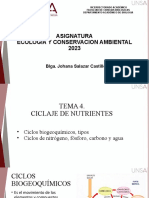 Ciclaje de Nutrientes