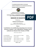 Mémoire Magister Ben Messaoud AEK Génie Civil 2012