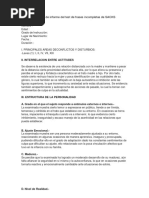 Modelo de Informe Del SACKS