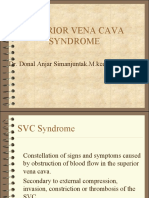 Superior Vena Cava Syndrome: Dr. Donal Anjar Simanjuntak.M.ked (Paru) .SP.P