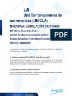 Tarea Gestion Juridica en La Asistencia Sanitaria.