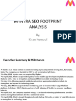 Myntra SEO Analysis