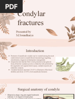 Seminar On Condylar Fractures - EDIT 1