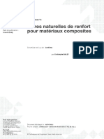 Composites Renforcés de Fibres Naturelles