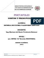 Portafolio de Costos I y II Parcial