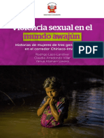 Violencia Sexual en El Mundo Awajún Historias de Mujeres de Tres Generaciones en El Corredor Chiriaco-Imacita