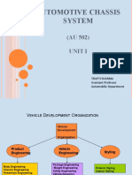 Automobile Chassis System UNIT I