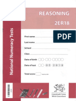 Y 2 Reasoning 2018